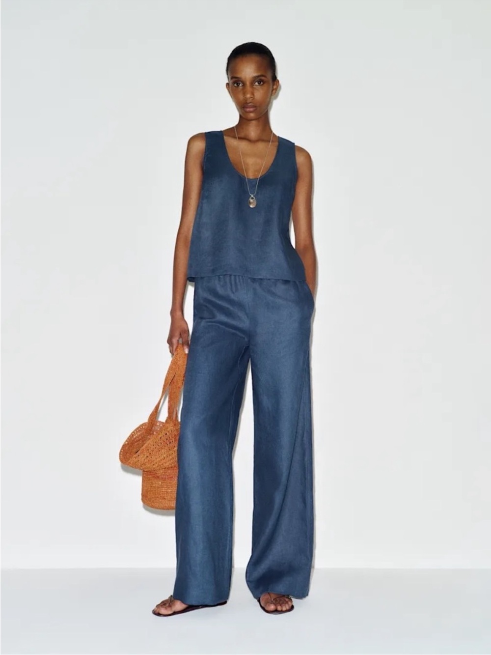 Reformation Lenora Linen Two Piece